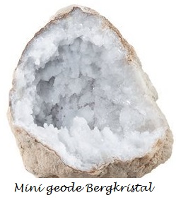 bergkristal geode